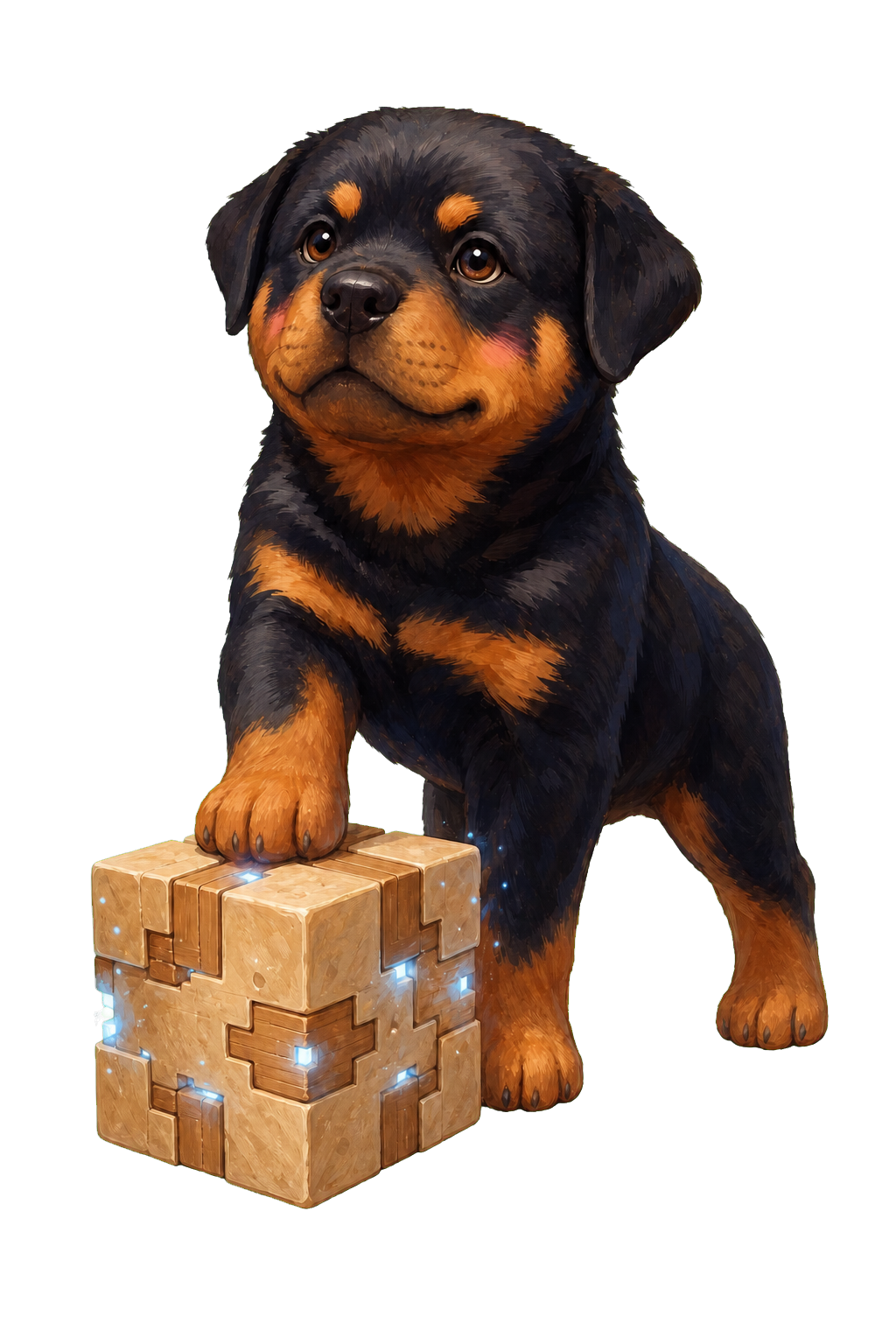 The Builder, a Rottweiler with the Keystone of Binding